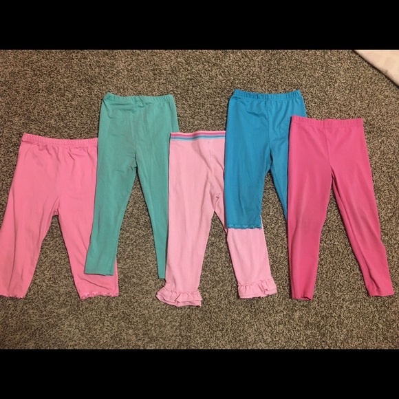 Bundle of x5 Girl’s Leggings! - Picture 1 of 7